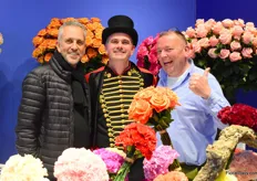 Mark Frank, John Elstgeest and Jhon Koopman of FlowerCircus.
